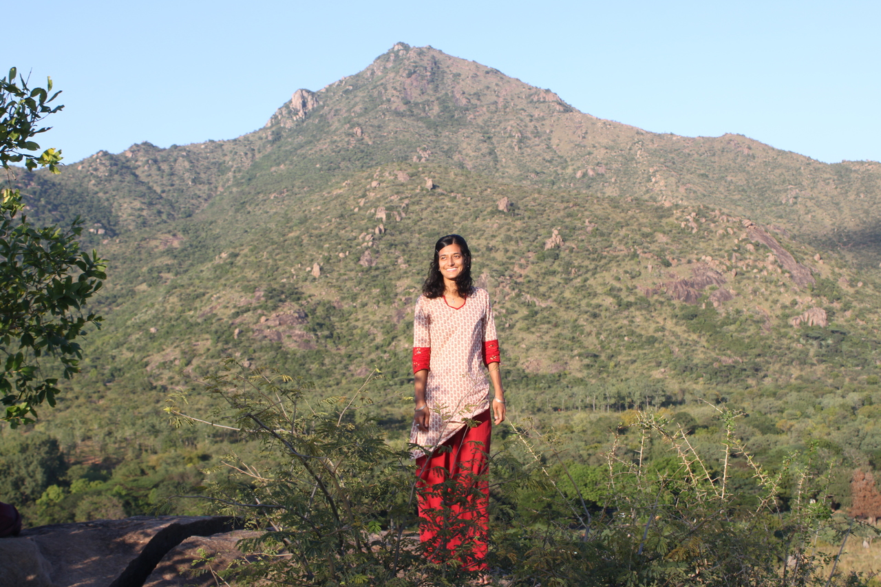 me and arunachala 2012